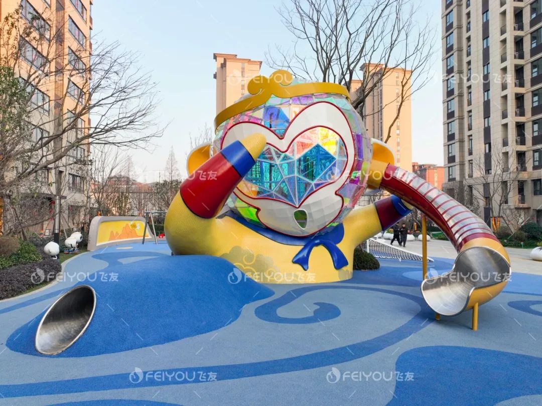 飛友社區(qū)公園︱揚州金地華著花園：英雄西游之齊...